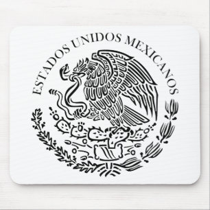 政府メキシコ、メキシコを密封して下さい マウスパッド