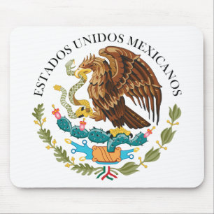 政府メキシコ、メキシコを密封して下さい マウスパッド