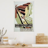 政府住宅 ポスター (キッチン)