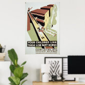 政府住宅 ポスター (ホームオフィス)