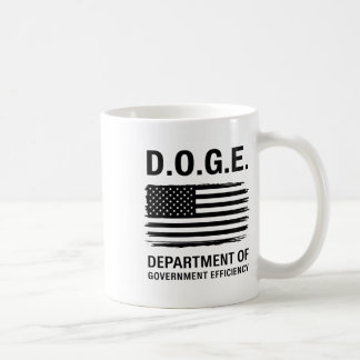 政府効率の土下省4 コーヒーマグカップ