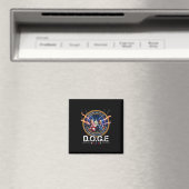 政府効率化省 Doge トランプ 47t マグネット (インサイチュ (食洗機))
