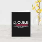 政府効率局などDoge D.o. カード (黄色い花)