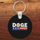 政府効率局などDoge D.o. キーホルダー (正面)