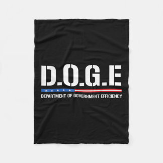 政府効率局などDoge D.o. フリースブランケット