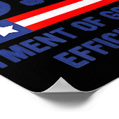 政府効率局などDoge D.o. ポスター (角)