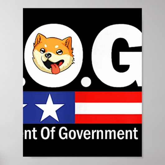 政府効率局などDoge D.o. ポスター (正面)