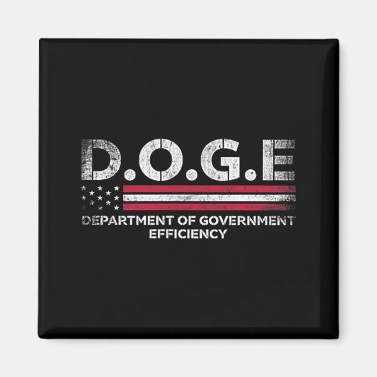 政府効率局などDoge D.o. マグネット (正面)