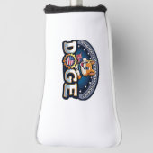 政府効率局ドージドッグ ゴルフヘッドカバー (回転90)