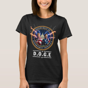 政府効率局Doge Trump 47t Tシャツ