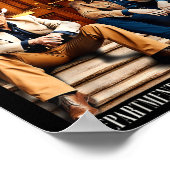 政府効率部門Teeなど ポスター (角)