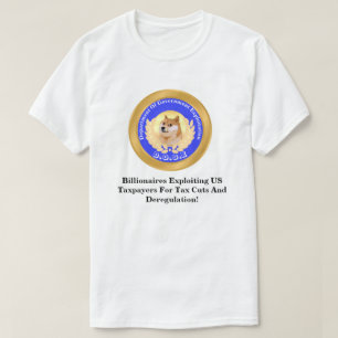政府搾取省 Tシャツ