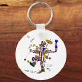 政府無制限 キーホルダー (正面)