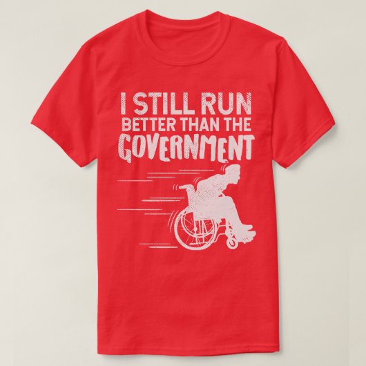 政府走よりも宜しい Tシャツ (デザイン正面)