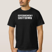 政府閉鎖 Tシャツ (正面)