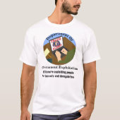 政府開発部 Tシャツ (正面)