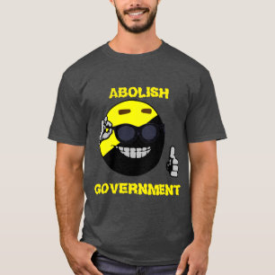 政府2号を廃止する Tシャツ