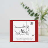 政府/政治ユーモアポストカード ポストカード (スタンド正面)