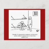 政府/政治ユーモアポストカード ポストカード (正面)