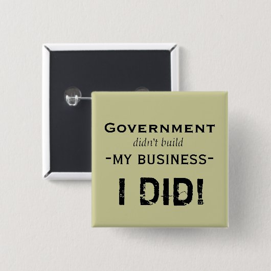 政府… 缶バッジ (正面&裏面)