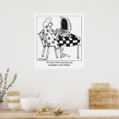 政教え府のコンピューター ポスター (キッチン)