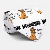 政治おもしろいアンチジョー・バイデン氏とアフガン・ドッグ・プン ネクタイ (ロール)