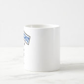 政治おもしろいミームペンギン関税 コーヒーマグカップ (中央)