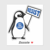 政治おもしろいミームペンギン関税 シール (シート)