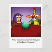 政治おもしろい用はがき ポストカード (正面)