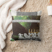 政治おもしろい的なジョークの森の気候変動の風刺 クッション (ブランケット)