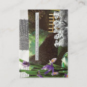 政治おもしろい的なジョークの森の気候変動の風刺 名刺 (正面)