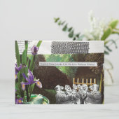 政治おもしろい的なジョークの森の気候変動の風刺 招待状 (スタンド正面)