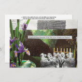 政治おもしろい的なジョークの森の気候変動の風刺 招待状 (正面/裏面)