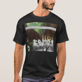 政治おもしろい的なジョークの森の気候変動の風刺 Tシャツ