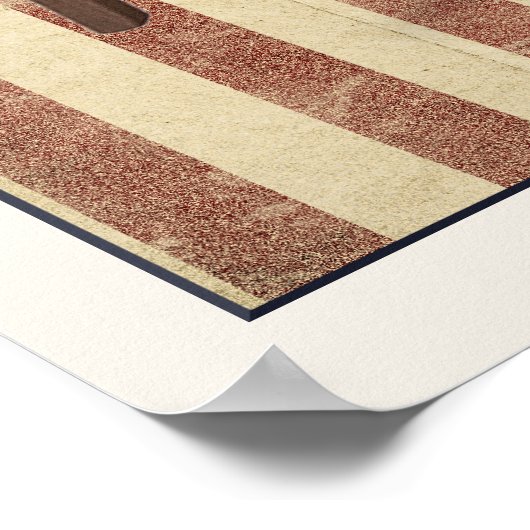 政治おもしろい的なGOP象が議長を務める ポスター (角)