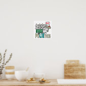 政治に投票しない ポスター (キッチン)