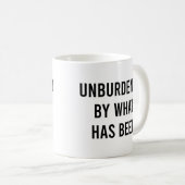 政治に縛られてはいなおもしろいい コーヒーマグカップ (正面右)