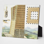 政治の塔（紀元前336年～283年） フォトプラーク (側面)