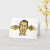 政治の混乱に耳を傾ける カード (黄色い花)