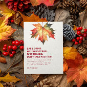 政治の話をしない文字基地サンクスギビング招待状 招待状