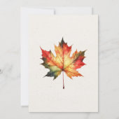 政治の話をしない文字基地サンクスギビング招待状 招待状 (裏面)