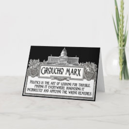 政治のGrouchoマルクス カード