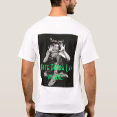 政治はそのようなドラッグです! Tシャツ (裏面)