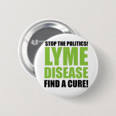 政治をストップ 缶バッジ (正面&裏面)