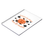 政治アンチのハロウィーン ノートブック (左側)