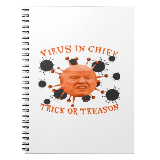 政治アンチのハロウィーン ノートブック (正面)