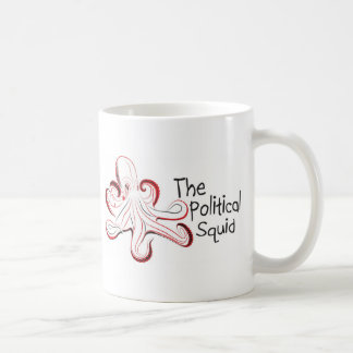 政治イカ コーヒーマグカップ