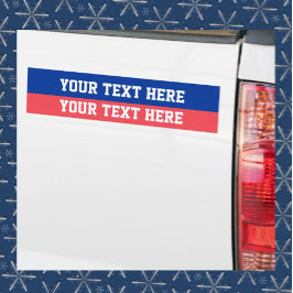 政治カスタマイズ的 バンパーステッカー