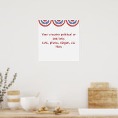 政治カスタムポスパーソナライズされたターデザイン2 ポスター (キッチン)