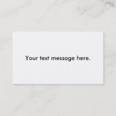 政治カスタム運動テンプレート 名刺 (裏面)